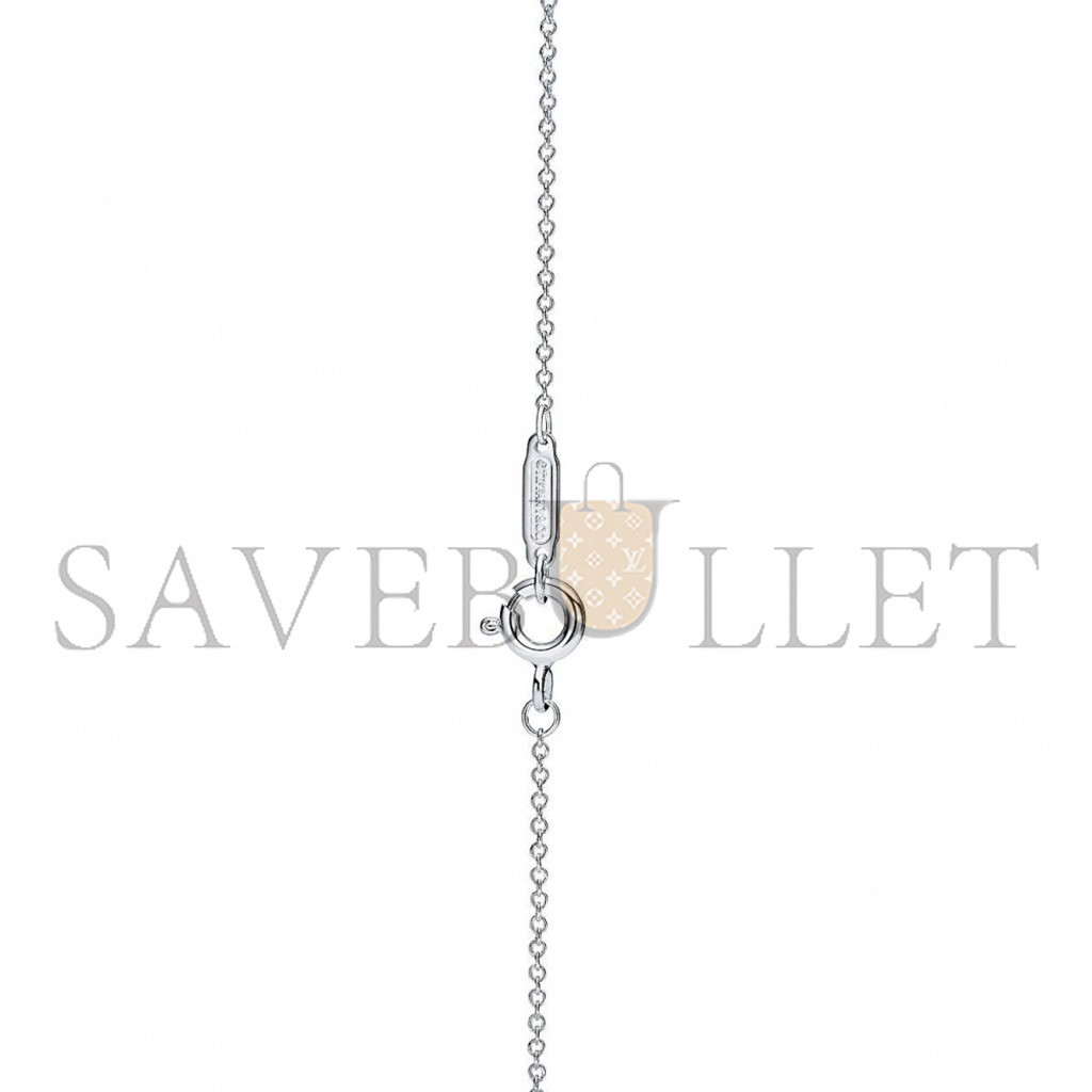 TIFFANY RETURN TO TIFFANY® DOUBLE HEART TAG PENDANT IN SILVER, MINI 60013756